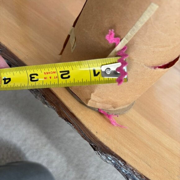 Vintage Rick Rack Trim on Original Roll Powerhouse Pink - Picture 7 of 8